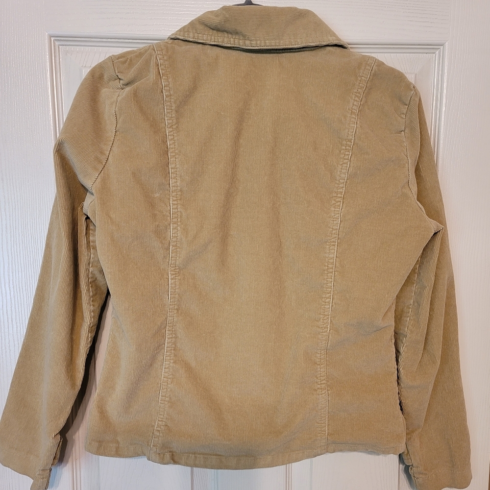 St. John's Bay Double-breasted Corduroy Ja… - Picture 2 of 5